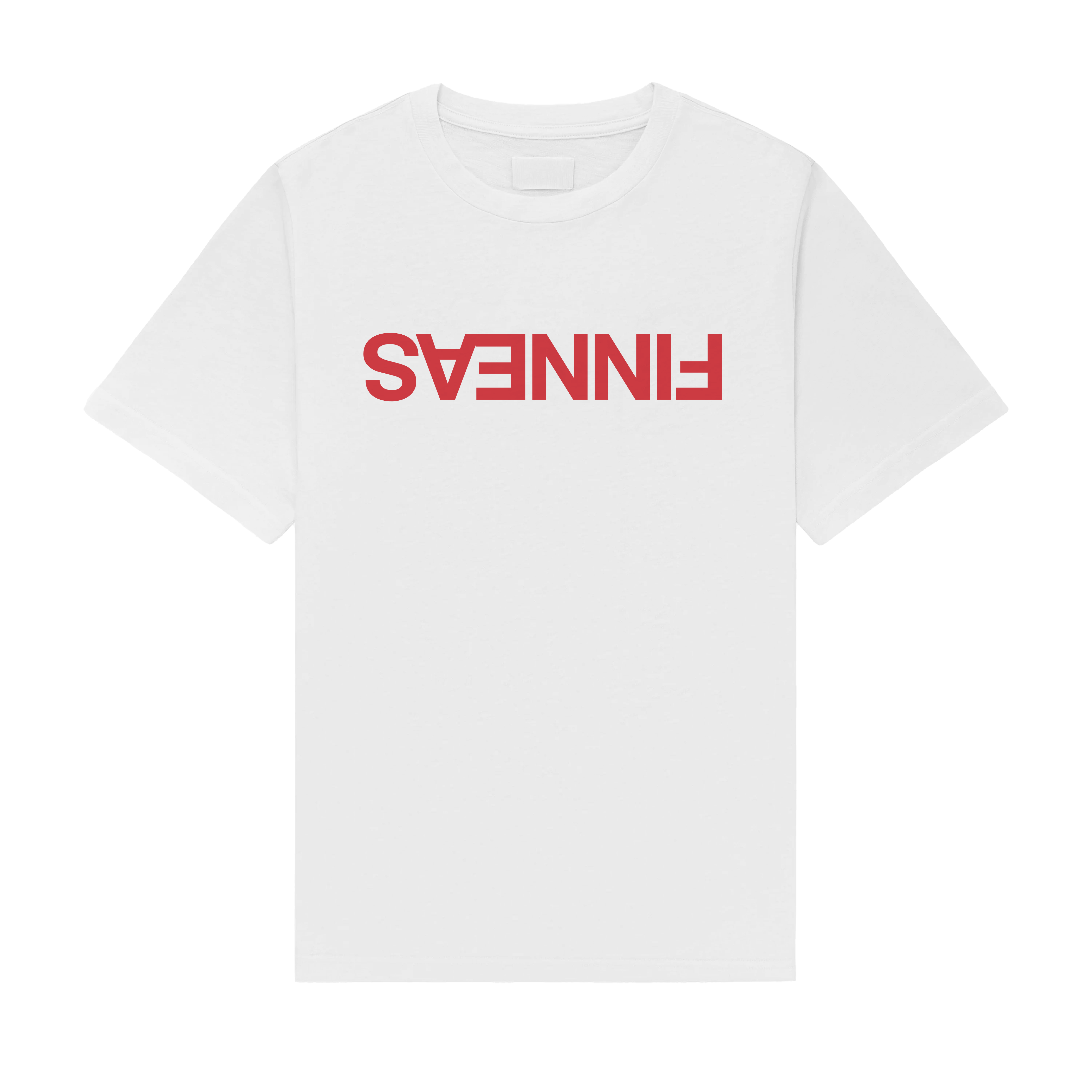 FINNEAS - Upside-down FINNEAS Logo White Tee